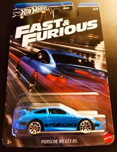 HOT WHEELS PORSCHE 911 Gt3 Rs FAST AND FURIOUS 1:64 DIECAST COMBINE POST. - Picture 1 of 1