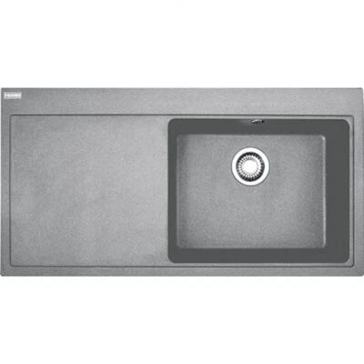 Franke MTG 611, 1000x515mm, Siebkorb als Druckknopfventil, mit verdecktem Ueberl - Bild 1 von 2