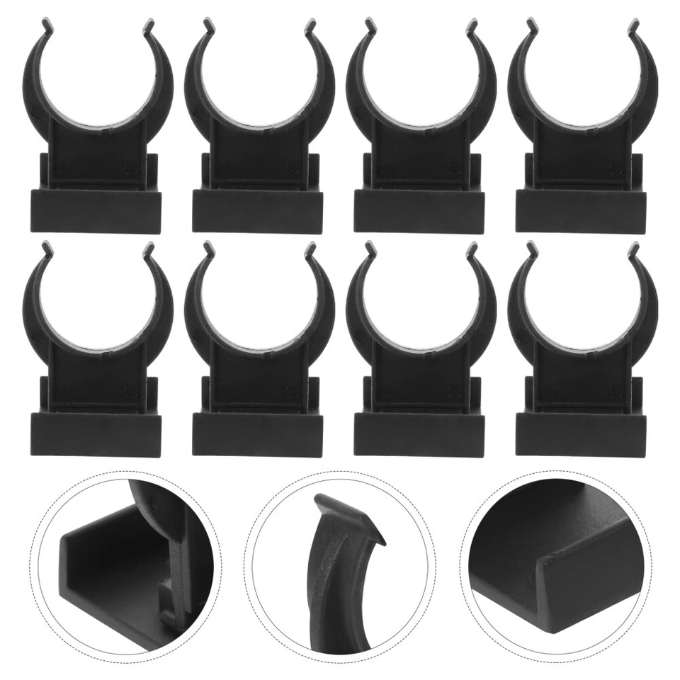  20 Pcs Black Couches Kitchen Plinth Clip Cabinet Feet Furniture - Image 1 of 4