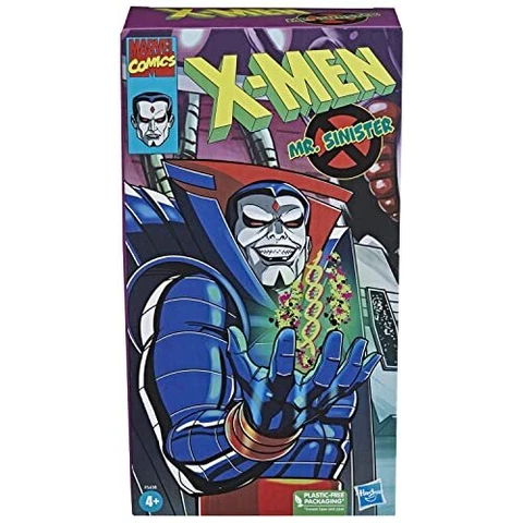 Marvel Legends X-Men Animated Series VHS Box Mr. Sinister Action Figure Cover