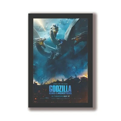 GODZILLA KING OF THE MONSTERS - 11x17 Framed Movie Poster by Wallspace
