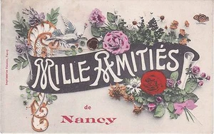 CPA 50 - Mille Amitiés de Nancy - Imagen 1 de 2
