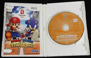 Nintendo SEGA Wii Mario & Sonic at the Olympic Games Game Disc Case & Insert CIB - Picture 1 of 4