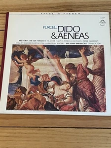 Dido & Aeneas PURCELL Victoria De Los Angeles, Barbirolli LP English Chamber - Picture 1 of 3