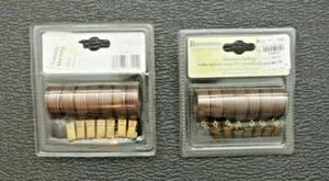2 Pkg Renovations Classic Edition Decorative Clip Rings 5/8" & 3/4" Curtain Rod - Picture 1 of 3
