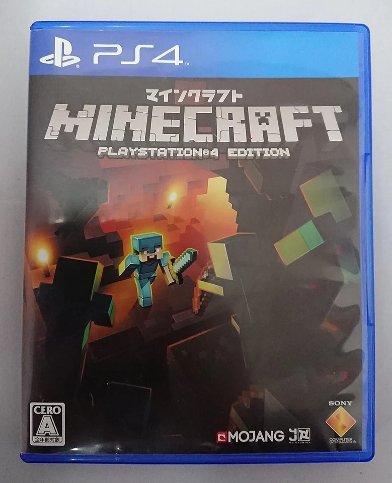 USED Sony Minecraft PlayStation 4 Edition PlayStation 4 PS4 Japan - Image 1 of 1