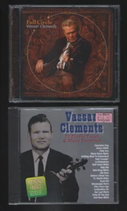 VASSAR CLEMENTS - 2 new & sealed CDs - 20 Fiddle tunes & Full Circle - Imagen 1 de 1