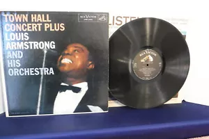 Louis Armstrong, Town Hall Concert Plus, RCA Victor Records LPM 1443, 1957, JAZZ - Picture 1 of 4