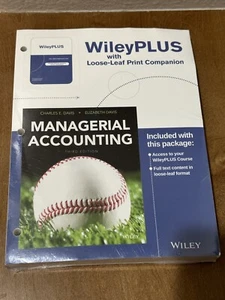 Managerial Accounting by Elizabeth Davis and Charles E. Davis (2017, Ringbound) - Picture 1 of 6
