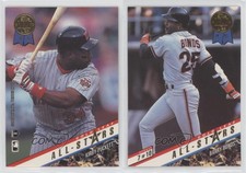 1993 Leaf Gold Leaf Stars Update Barry Bonds Kirby Puckett #7 HOF