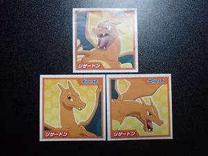 Pokemon Lipovitan Promo Sticker Charizard x3 #5013 - Bild 1 von 11
