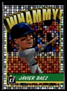 2019 Panini Donruss Whammy! Javier Baez Chicago Cubs #5 - Picture 1 of 2