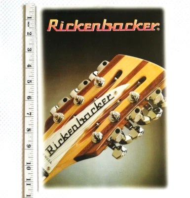 RICKEN BACKER  GUITAR BASS Catalog with price list in Japan rare - Image 1 of 4