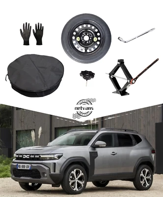 Ersatzrad Notrad 17" für DACIA DUSTER 2024 mit Kit + Befestigungsschraube 135/80 - Bild 1 von 4