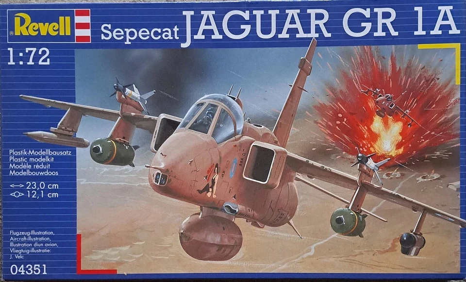 REVELL 04351 Sepecat JAGUAR GR 1A scala 1:72 - Immagine 1 di 1