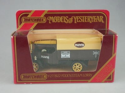 Y-27-1 1922 Foden Lkw HoVIS - 41235 Matchbox MoY Yesteryear - Bild 1 von 4