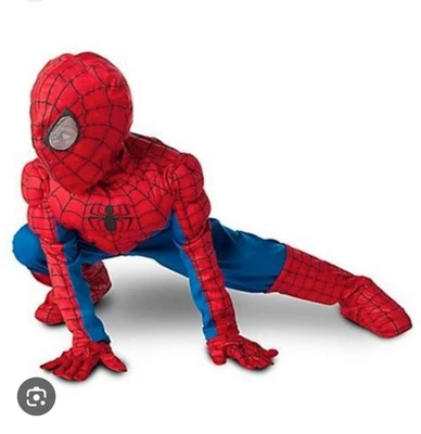 Disfraz Disney Spider Man 9/10 con guantes de sable de luz y máscara talla M Foto 1 de 3