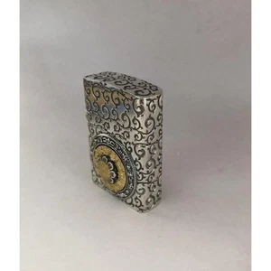 Encendedor Zippo unidad interior Jiu Guan Ba ​​Gua en plata de ley (925) - Imagen 1 de 9