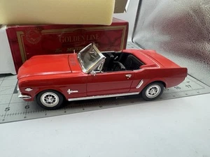 1:18 1965 Ford Mustang Convertible in Red, Boxed In Good Condition, Rare! - Picture 1 of 10