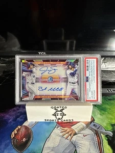2024 Bowman Draft Chrome Prospect Dual Auto JAC CAGLIONE/ BLAKE MITCHELL PSA 10 - Picture 1 of 3