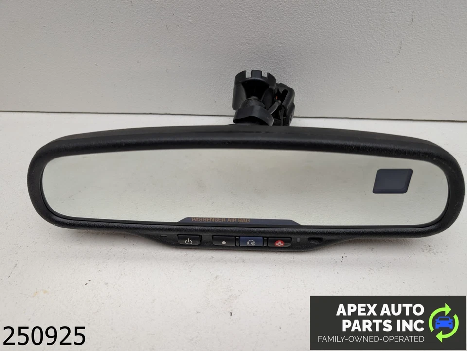 OEM 2002-2006 Cadillac Escalade 6.0L Rear View Mirror Compass Temp Auto Dim - Image 1 of 4