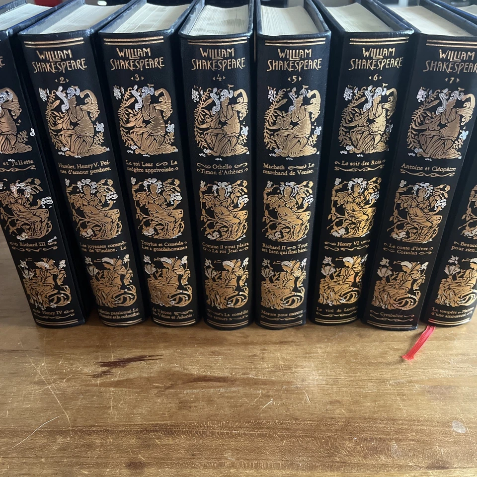 W. Shakespeare Œuvres Complètes Jean de Bonnot. 1982. 8 Volumes. - Photo 1/4