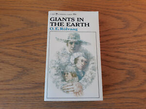 Giants In The Earth O E Rolvaag 1955 Perennial Classic Harper & Row Paperback