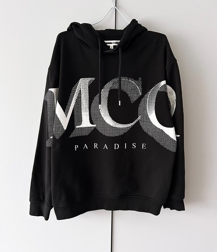 felpa con cappuccio logo mcq alexander mcqueen