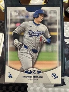 2024 Topps Shohei Ohtani 50/50 card #40 HR #24 - Picture 1 of 2