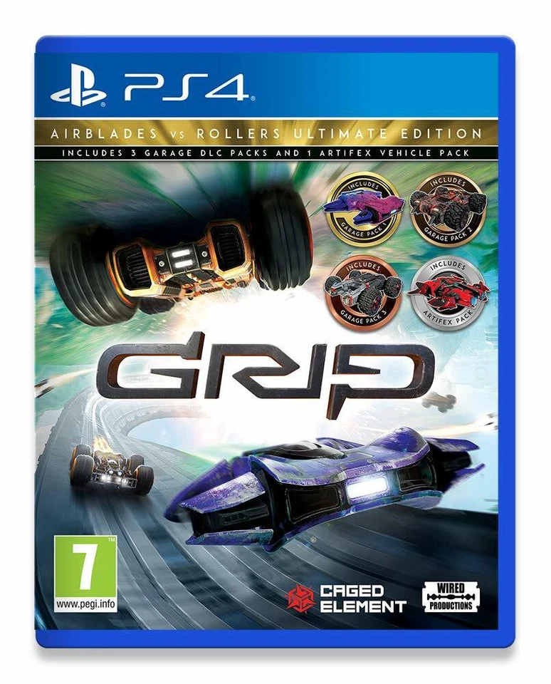 PS4 Spiel Grip Combat Racing Ultimate Edition NEUWARE - Bild 1 von 1