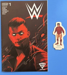 WWE #1 Fried Pie Variant Boom Studios 2017 Nikolai Volkoff 1985 Game Piece - Imagen 1 de 6