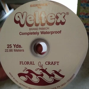 Berwick Williamsburg/blau Veltex Band #9 Urlaub 25 Yard 1 7/16" breit - Bild 1 von 2