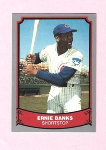 1988 Pacific Baseball Legends Yogi Berra #36 Ernie Banks Chicago Cubs - Picture 1 of 2