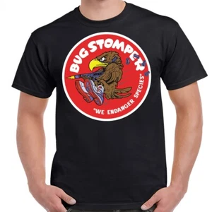 Camiseta Aliens Bug Stomper We Endanger Species con logotipo rojo - Imagen 1 de 1