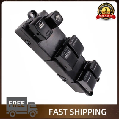 Interruptor de ventana eléctrica principal delantero izquierdo para Nissan Sentra 2002 2003 1,8 L 2,5 L L4 Foto 1 de 4