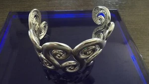 Ilias Lalaounis Greek Archaic Motif Sterling Silver 925 Bracelet. - Picture 1 of 11