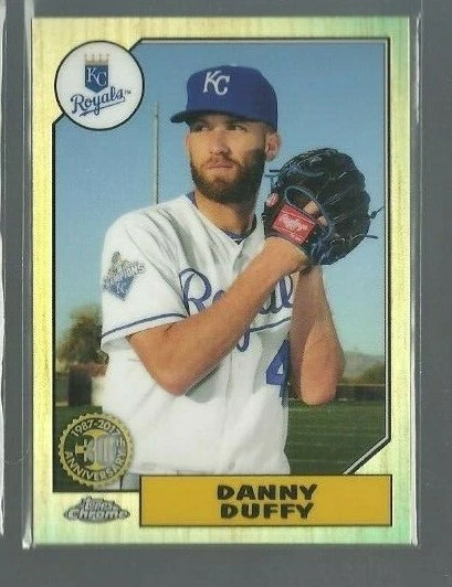  2017 Topps Chrome '87 Topps #87T19 Danny Duffy (ref 66719) - Image 1 of 1