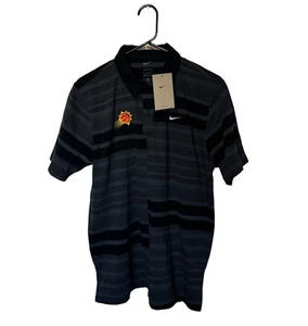 Phoenix Suns Polo Shirt Mens Medium Black Gray Nike Unscripted NBA Basketball - Picture 1 of 11