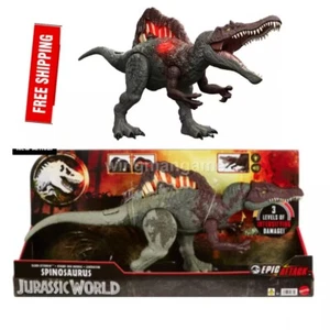 Jurassic World Epic Attack Slash Attackin Spinosaurus - prima spedizione - Foto 1 di 6