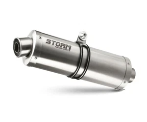 Storm by Mivv Oval Stainless Steel Discharges for Suzuki Tl 1000 R 1998 > 2002 - Picture 1 of 1