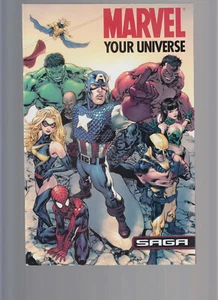 MARVEL YOUR UNIVERSE SAGA (Captain America, Wolverine, Hulk, Spider-Man) NM 2008 - Picture 1 of 2