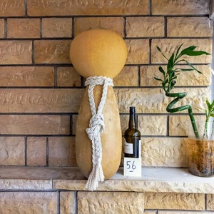 Großes hawaiianisches Ipu Heke Schlaginstrument, natürliches Ipu Heke Rhythmusinstrument, - Bild 1 von 5