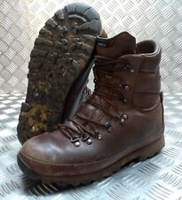 Altberg Army Boots Brown Leather Hi Liability Combats British Spec UK9M Faulty