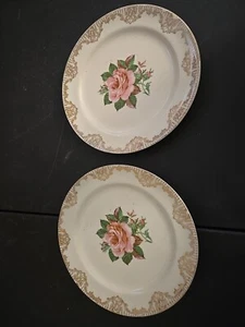 Paden City "American Rose" 6.5 In 2 Pieces - Picture 1 of 3