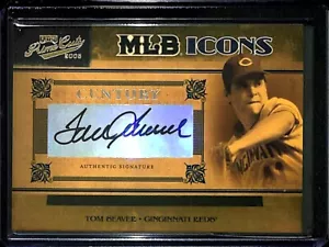 2005 Playoff Prime Cuts Century Autograph #MLB-41 Tom Seaver No 9 of 10 - Picture 1 of 2