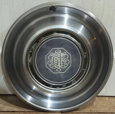 (1) Cubierta de rueda tapacubos Pontiac Grand Prix 1975-1976 vintage OEM 15" #0C 00496975 Foto 1 de 4