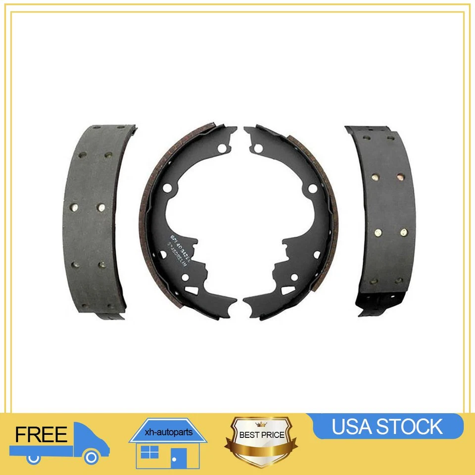 Fits 1985 - 1998 1999 2000 2001 2002 Chevrolet Astro Brakes Rear Drum Brake Shoe - Image 1 of 3