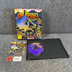 Ski Resort Tycoon II PC Games Video Game CIB Complete Big Box VGC - Picture 1 of 2