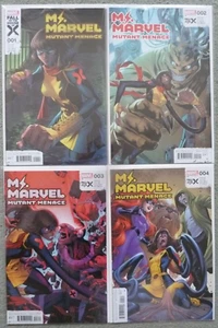 MS MARVEL "MUTANT MENACE" #1-4 SET..PIRZADA/VELLANI.MARVEL 2024 1ST PRINT.NM.2,3 - Picture 1 of 1