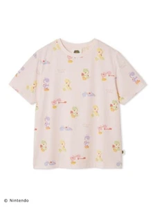 Camiseta SUPER MARIO Meets GELATO PIQUE Toad & Yoshi MUJERES Rosa Ropa de dormir - Imagen 1 de 6